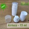 Embalagem Airless - 15 ml (Branco)
