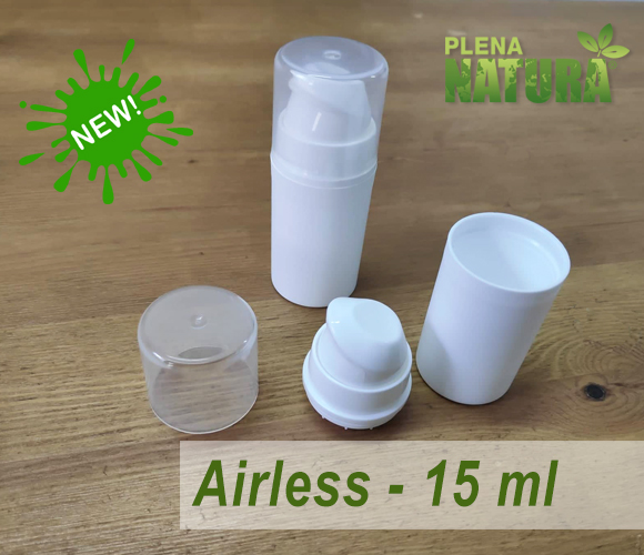 Embalagem Airless - 15 ml (Branco)