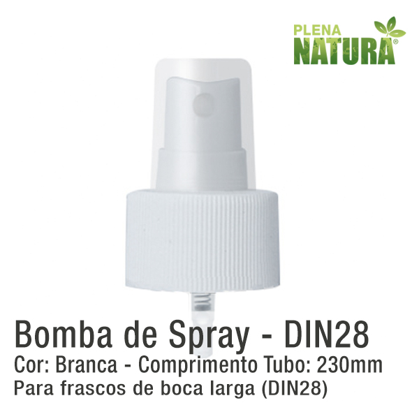 Bomba de Spray - BRANCA - DIN28