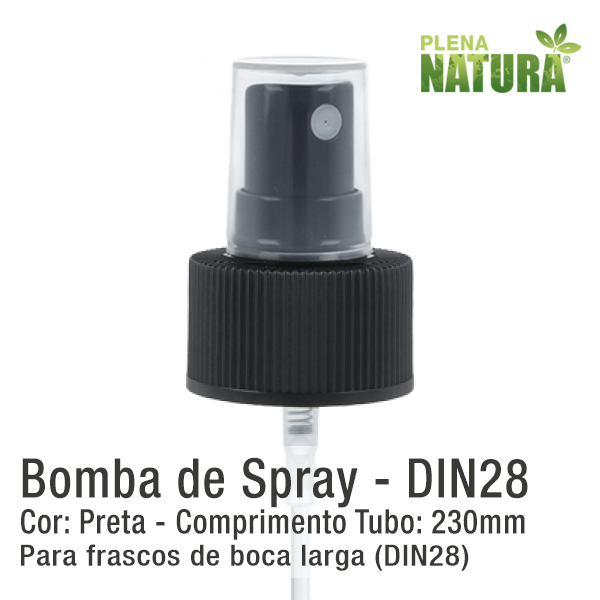 Bomba de Spray - PRETA - DIN28