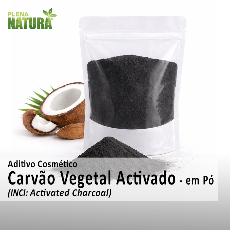Carvão Vegetal Activado - em Pó