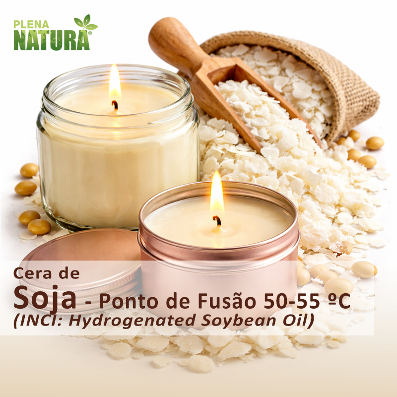 Cera de Soja C3 em Flocos - (Ponto de fusão - 50-55 ºC)