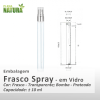 Frasco Spray em Vidro (Bomba Prateada) - 10ml