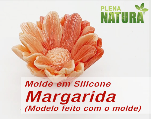 Molde em Silicone - Margarida