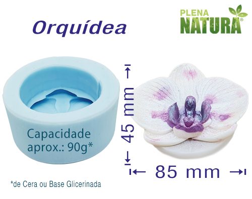 Molde em Silicone - Orquídea - Image 2