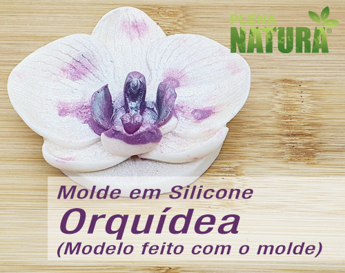 Molde em Silicone - Orquídea