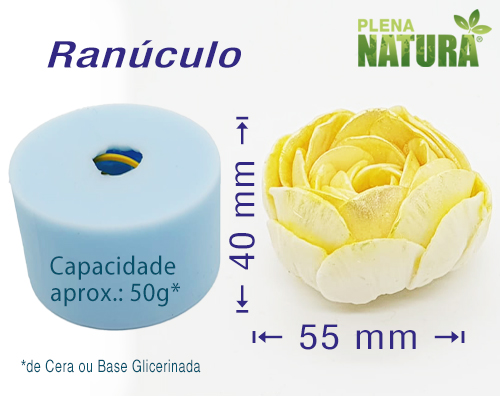 Molde em Silicone - Ranúculo - Image 2