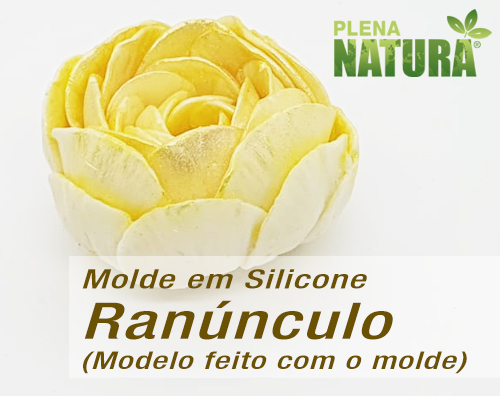 Molde em Silicone - Ranúculo