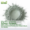 Mica Cosmética - Silver Green