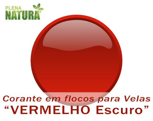 Corante em flocos para Velas - VERMELHO Escuro