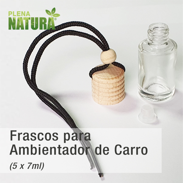 Frascos para Ambientador de Carro - 5 x 7ml