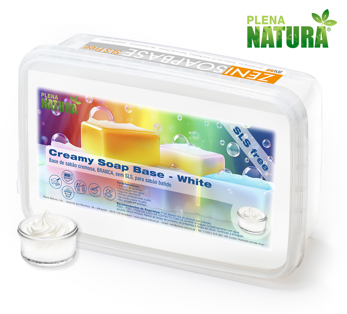 Base p/Sabão Creamy - White