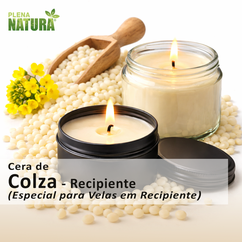 Cera de Colza - em Pérolas (Especial p/Velas em Recipiente)
